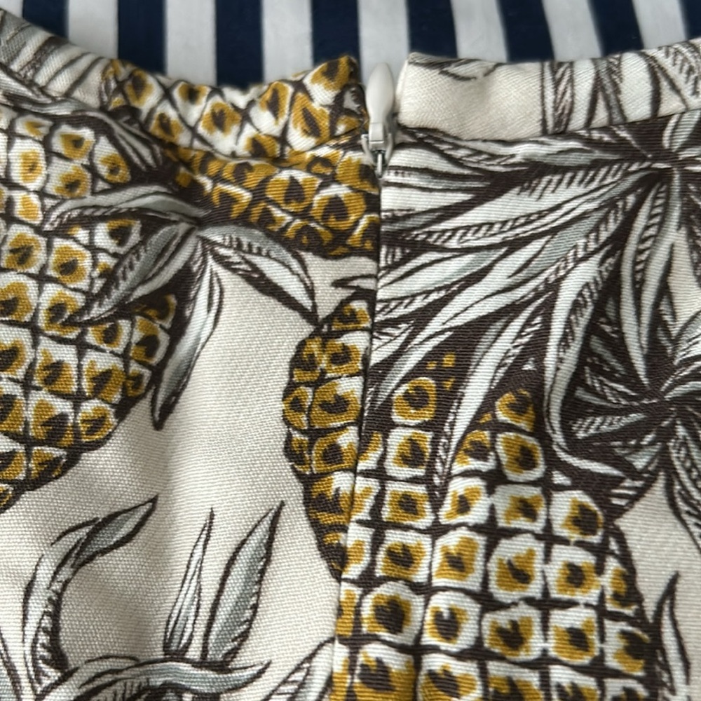 Lyn Devon Audrey Pineapple Print Shift Dress - image 7